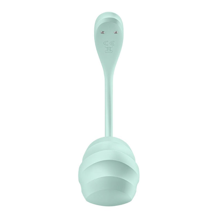 Satisfyer Smooth Petal - Mint - Mint USB Rechargeable Wearable Stimulator with App Control – Sex toys NZ by Naughtyhut. Discreet delivery nationwide.