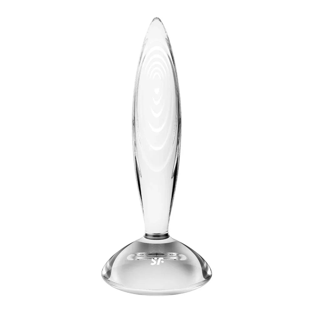 Satisfyer Sparkling Crystal Glass Butt Plug NZ Satisfyer Sparkling Crystal Glass Butt Plug NZ