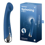Buy Satisfyer Spinning G - Spot 1 - Blue - Blue 16.5 cm USB Rechargeable Rotating Vibrator – Naughtyhut NZ sex toys online. Discreet delivery & top brands.
