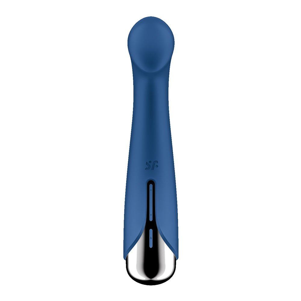 Buy Satisfyer Spinning G - Spot 1 - Blue - Blue 16.5 cm USB Rechargeable Rotating Vibrator – Naughtyhut NZ sex toys online. Discreet delivery & top brands.
