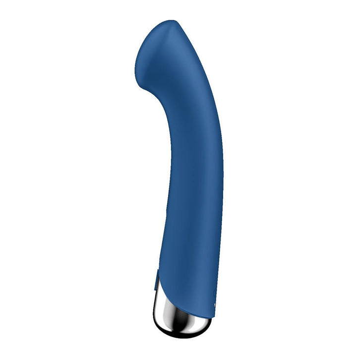 Buy Satisfyer Spinning G - Spot 1 - Blue - Blue 16.5 cm USB Rechargeable Rotating Vibrator – Naughtyhut NZ sex toys online. Discreet delivery & top brands.