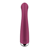 Buy Satisfyer Spinning G - Spot 1 - Red - Red 16.5 cm USB Rechargeable Rotating Vibrator – Naughtyhut NZ sex toys online. Discreet delivery & top brands.