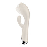 Buy Satisfyer Spinning Rabbit 1 - Beige - Beige 20 cm USB Rechargeable Rotating Rabbit Vibrator – Naughtyhut NZ sex toys online. Discreet delivery & top brands.
