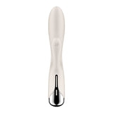 Buy Satisfyer Spinning Rabbit 1 - Beige - Beige 20 cm USB Rechargeable Rotating Rabbit Vibrator – Naughtyhut NZ sex toys online. Discreet delivery & top brands.