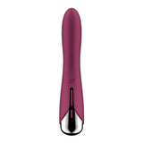 Buy Satisfyer Spinning Vibe 1 - Red - Red 17.8 cm USB Rechargeable Rotating Vibrator – Naughtyhut NZ sex toys online. Discreet delivery & top brands.
