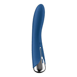 Buy Satisfyer Spinning Vibe 1 - Blue - Blue 17.8 cm USB Rechargeable Rotating Vibrator – Naughtyhut NZ sex toys online. Discreet delivery & top brands.