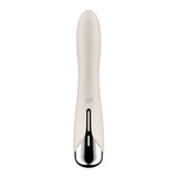 Buy Satisfyer Spinning Vibe 1 - Beige - Beige 17.8 cm USB Rechargeable Rotating Vibrator – Naughtyhut NZ sex toys online. Discreet delivery & top brands.