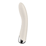 Buy Satisfyer Spinning Vibe 1 - Beige - Beige 17.8 cm USB Rechargeable Rotating Vibrator – Naughtyhut NZ sex toys online. Discreet delivery & top brands.