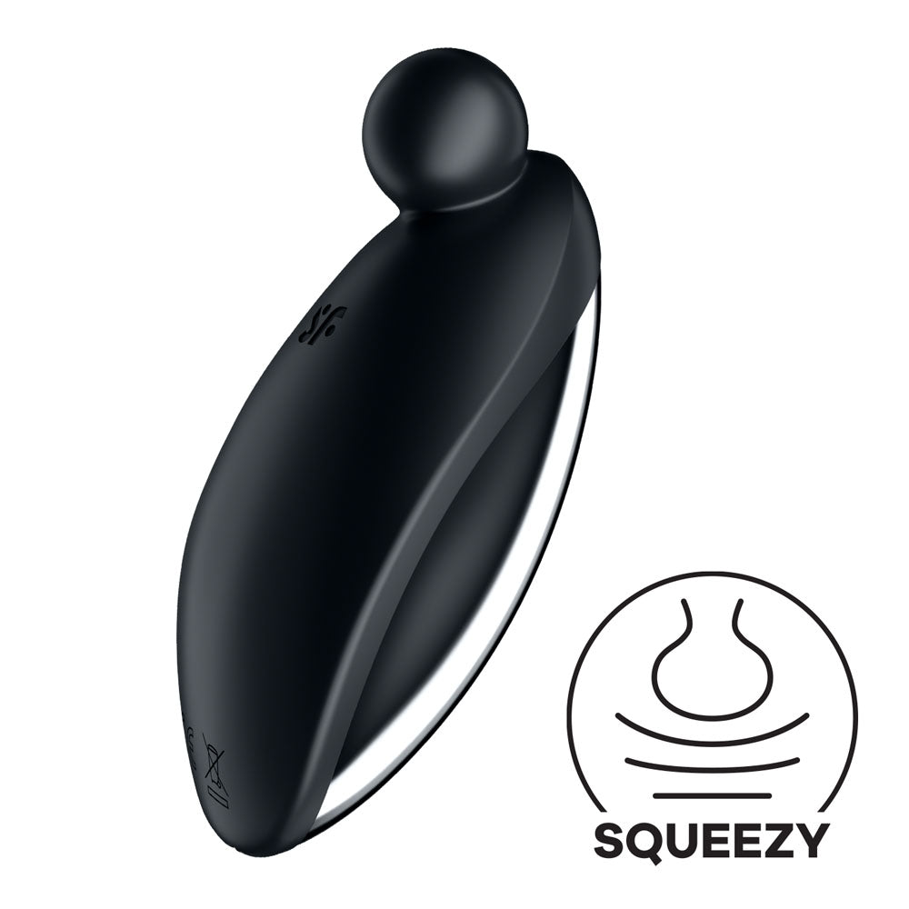 Buy Satisfyer Spot On 2 - Black USB Rechargeable Stimulator – Naughtyhut NZ sex toys online. Discreet delivery & top brands.