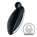 Buy Satisfyer Spot On 2 - Black USB Rechargeable Stimulator – Naughtyhut NZ sex toys online. Discreet delivery & top brands.