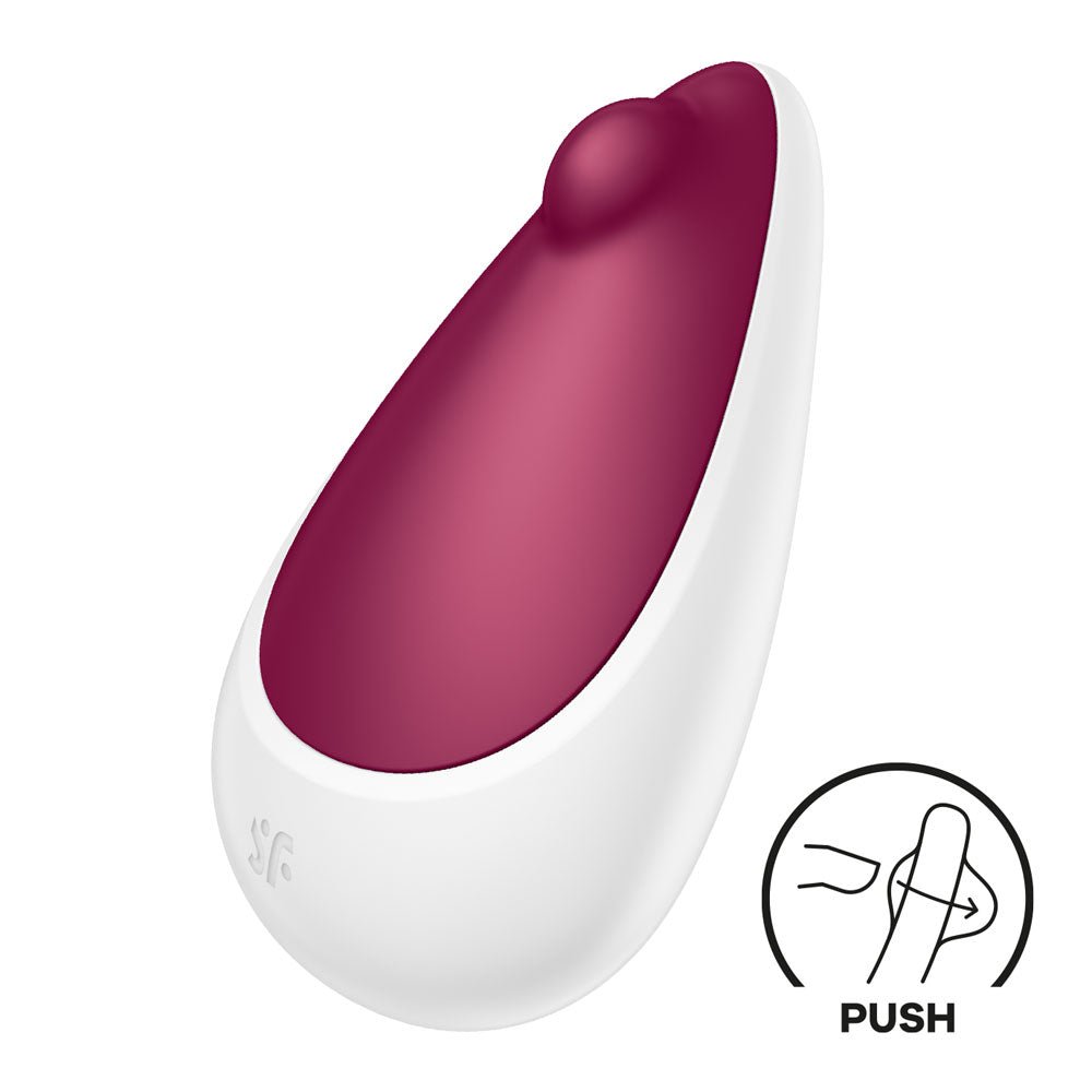 Buy Satisfyer Spot On 3 - Berry USB Rechargeable Stimulator – Naughtyhut NZ sex toys online. Discreet delivery & top brands.