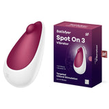 Buy Satisfyer Spot On 3 - Berry USB Rechargeable Stimulator – Naughtyhut NZ sex toys online. Discreet delivery & top brands.