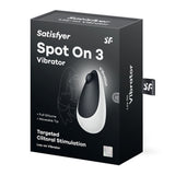 Buy Satisfyer Spot On 3 - Black USB Rechargeable Stimulator – Naughtyhut NZ sex toys online. Discreet delivery & top brands.