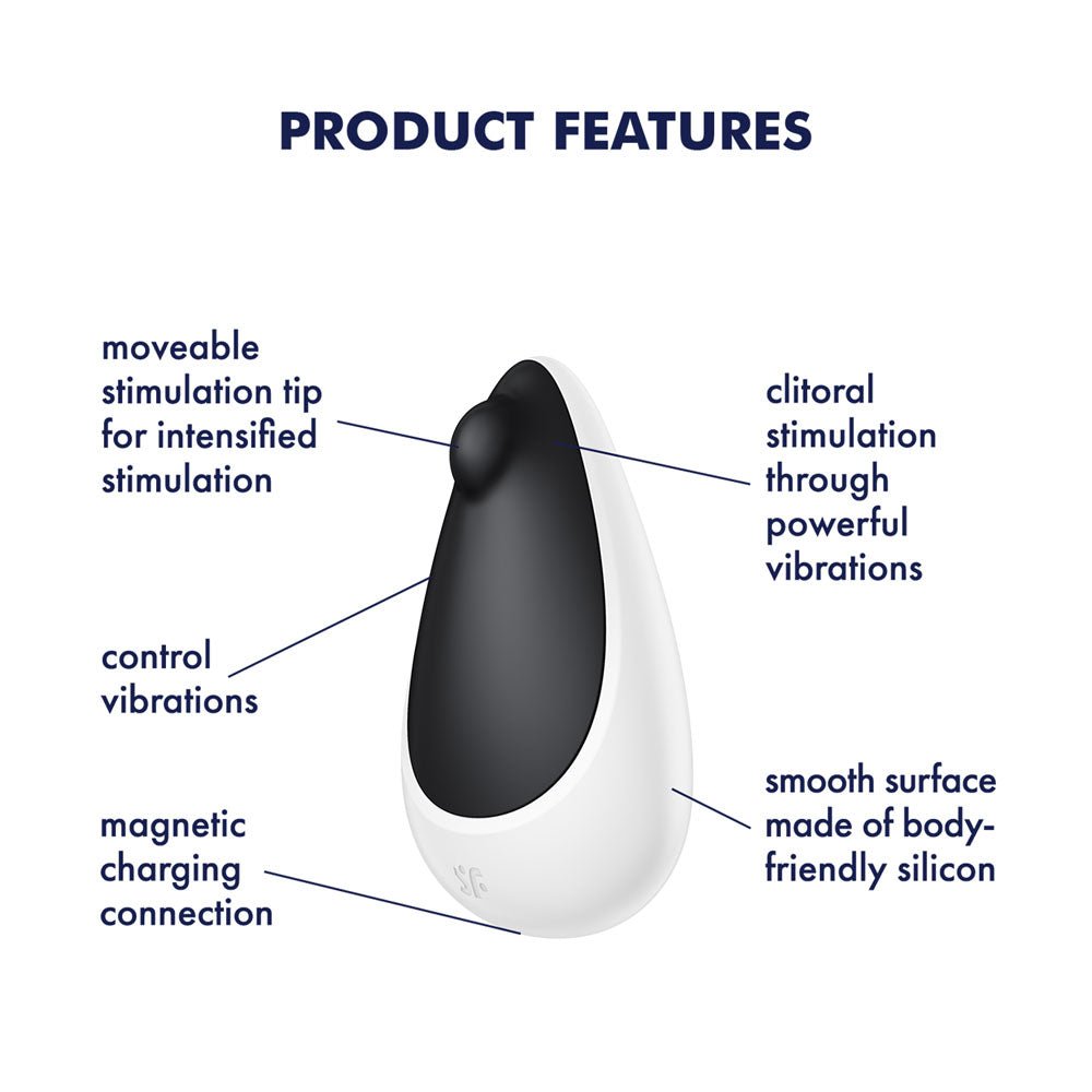 Buy Satisfyer Spot On 3 - Black USB Rechargeable Stimulator – Naughtyhut NZ sex toys online. Discreet delivery & top brands.