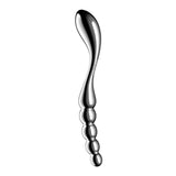 Buy Satisfyer Star Force 1 - Chrome Steel 21 cm Dildo – Naughtyhut NZ sex toys online. Discreet delivery & top brands.