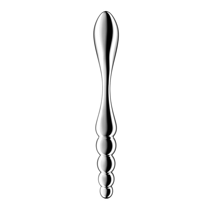 Satisfyer Star Force 1 - Chrome Steel 21 cm Dildo – Sex toys NZ by Naughtyhut. Discreet delivery nationwide.