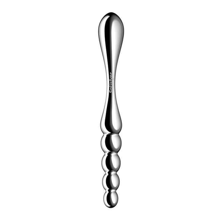 Satisfyer Star Force 1 - Chrome Steel 21 cm Dildo – Sex toys NZ by Naughtyhut. Discreet delivery nationwide.