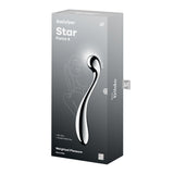 Buy Satisfyer Star Force 4 - Chrome Steel 26 cm Dildo – Naughtyhut NZ sex toys online. Discreet delivery & top brands.