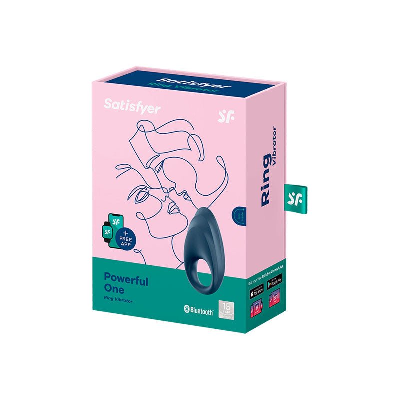 Buy Satisfyer Strong One - App Controlled Vibrating Cock Ring – Naughtyhut NZ sex toys online. Discreet delivery & top brands.