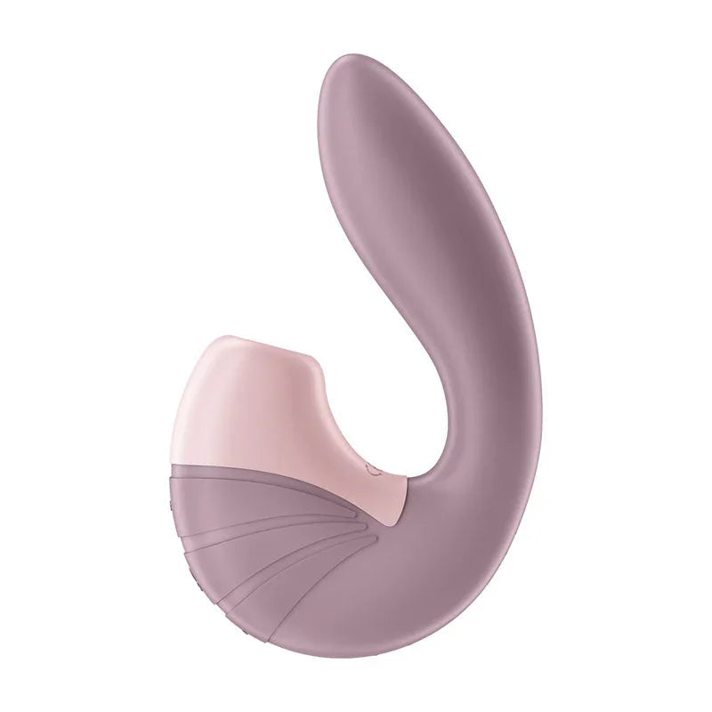 Satisfyer Supernova - Vibrator in Old Rose, angled view