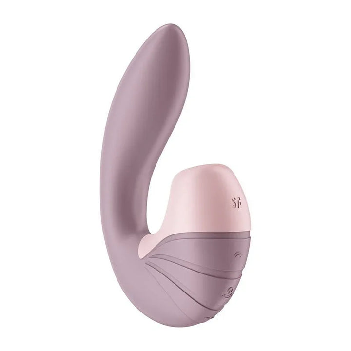 Satisfyer Supernova - Vibrator in Old Rose, three-quarter view