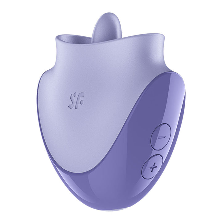 Satisfyer Tongue Dancer - Purple USB Rechargeable Flicking Stimulator – Sex toys NZ by Naughtyhut. Discreet delivery nationwide.