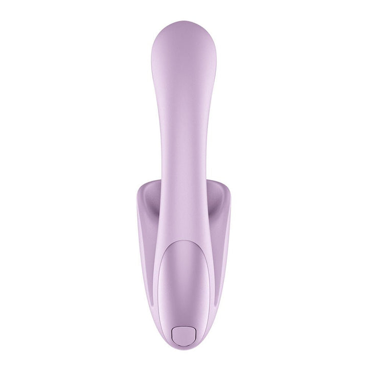 Satisfyer Tongue Expert - Violet 18 cm USB Rechargeable Vibrator with Flicking Clit Stimulator – Sex toys NZ by Naughtyhut. Discreet delivery nationwide.