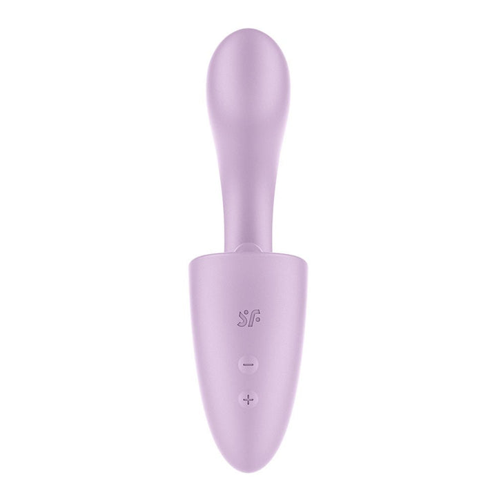 Satisfyer Tongue Expert - Violet 18 cm USB Rechargeable Vibrator with Flicking Clit Stimulator – Sex toys NZ by Naughtyhut. Discreet delivery nationwide.