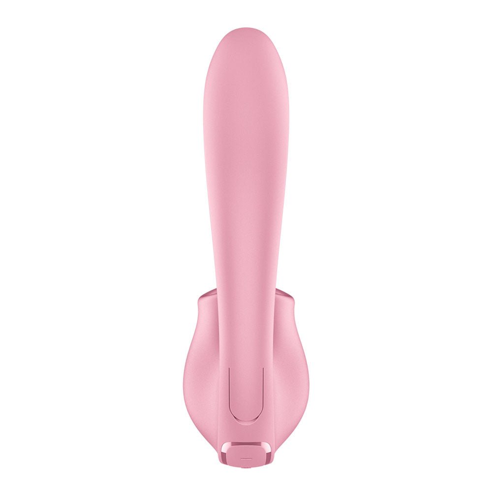Satisfyer Tongue Genius - Pink USB Rechargeable Vibrator with Flicking Clit Stimulator – Sex toys NZ by Naughtyhut. Discreet delivery nationwide.