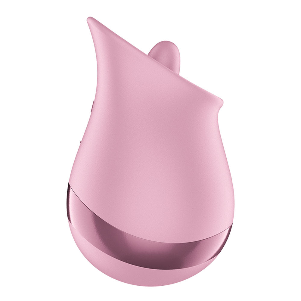 Satisfyer Tongue Player - Pink USB Rechargeable Flicking Stimulator – Sex toys NZ by Naughtyhut. Discreet delivery nationwide.