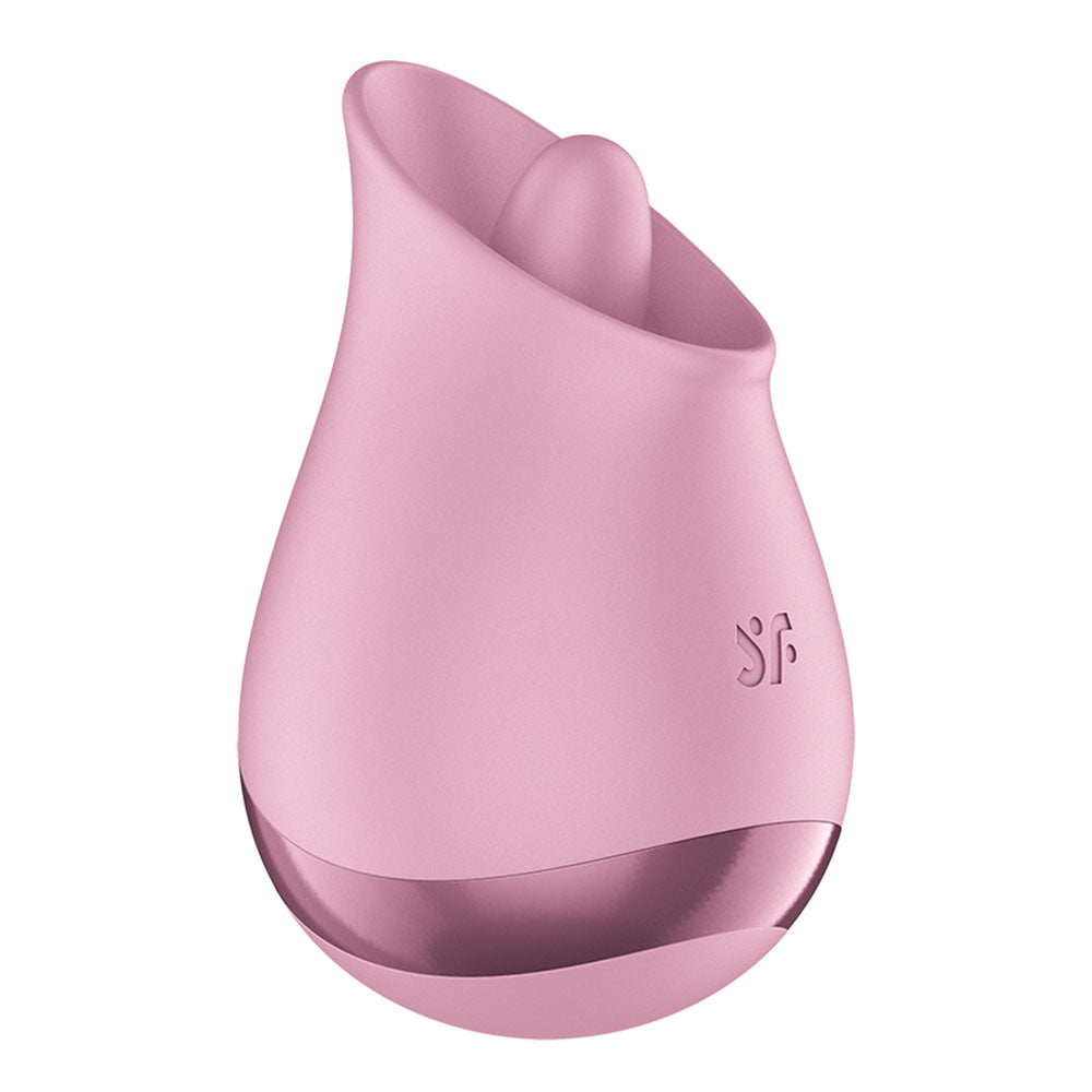 Satisfyer Tongue Player - Pink USB Rechargeable Flicking Stimulator – Sex toys NZ by Naughtyhut. Discreet delivery nationwide.