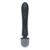 Buy Satisfyer Triple Lover - Grey USB Rechargeable Rabbit Vibrator and Massage Wand – Naughtyhut NZ sex toys online. Discreet delivery & top brands.