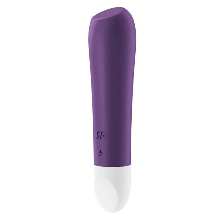 Satisfyer Ultra Power Bullet 2 - Bullet in Purple, angled view