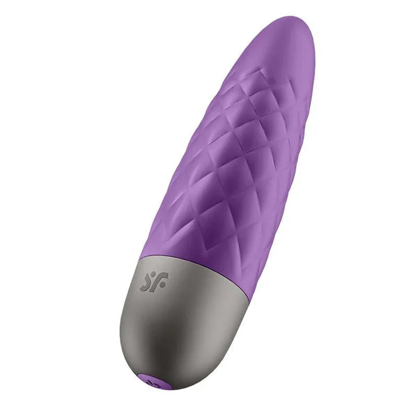 Satisfyer Ultra Power Bullet 5 - Bullet in Purple, front view