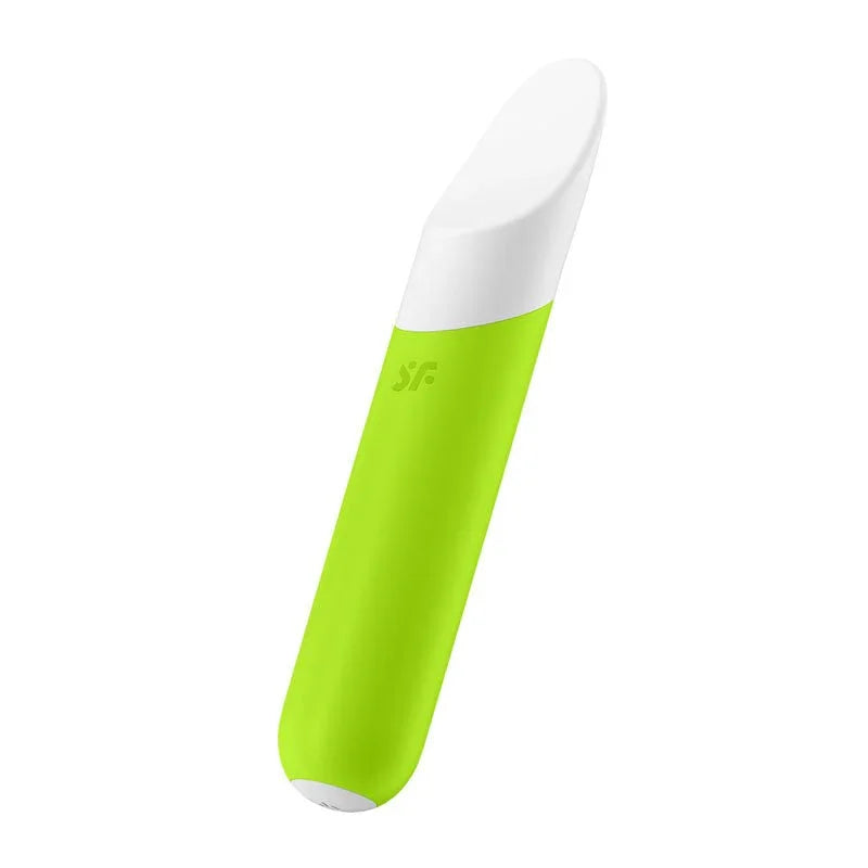 Satisfyer Ultra Power Bullet 7 - Bullet in Green, front view
