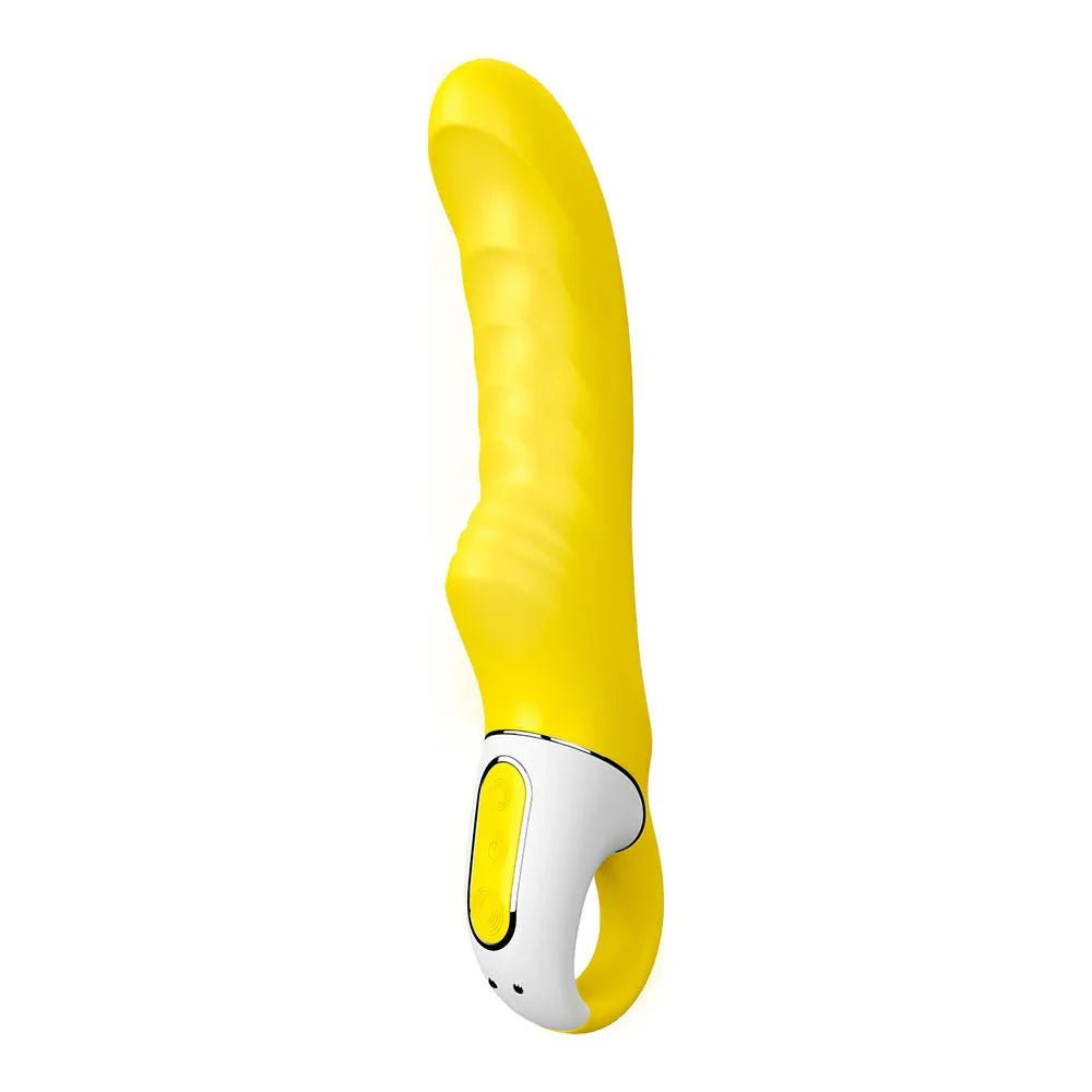 Satisfyer Vibes - Yummy Sunshine - Vibrator in Yellow, front view