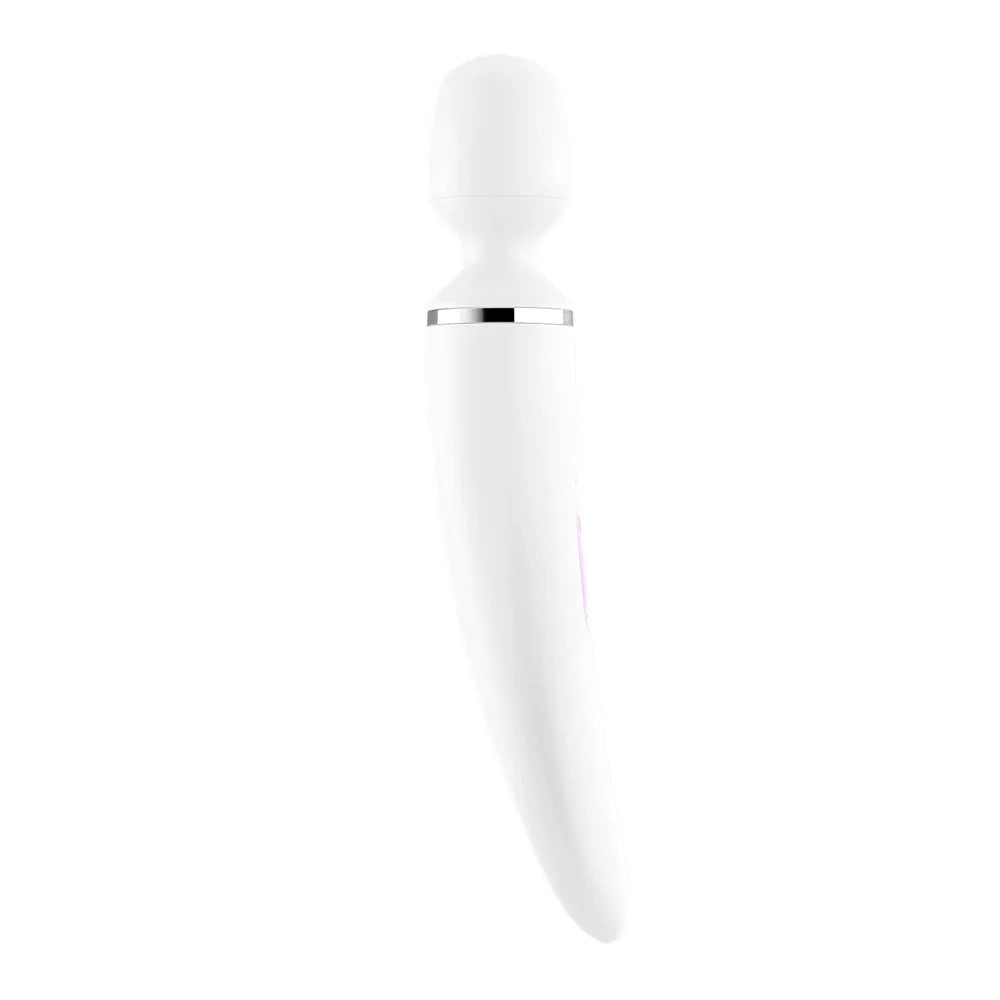 Satisfyer Wand-er Woman - Massager Wand in White, back view