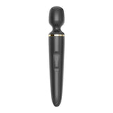 Buy Satisfyer Wand - er Woman - Black USB Rechargeable Massager Wand – Naughtyhut NZ sex toys online. Discreet delivery & top brands.