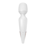 Buy Satisfyer Wand - erland - White - White/Rose Gold USB Rechargeable Massage Wand – Naughtyhut NZ sex toys online. Discreet delivery & top brands.