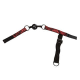 Buy Scandal Breathable Ball Gag With Cuffs Red – Naughtyhut NZ sex toys online. Discreet delivery & top brands.