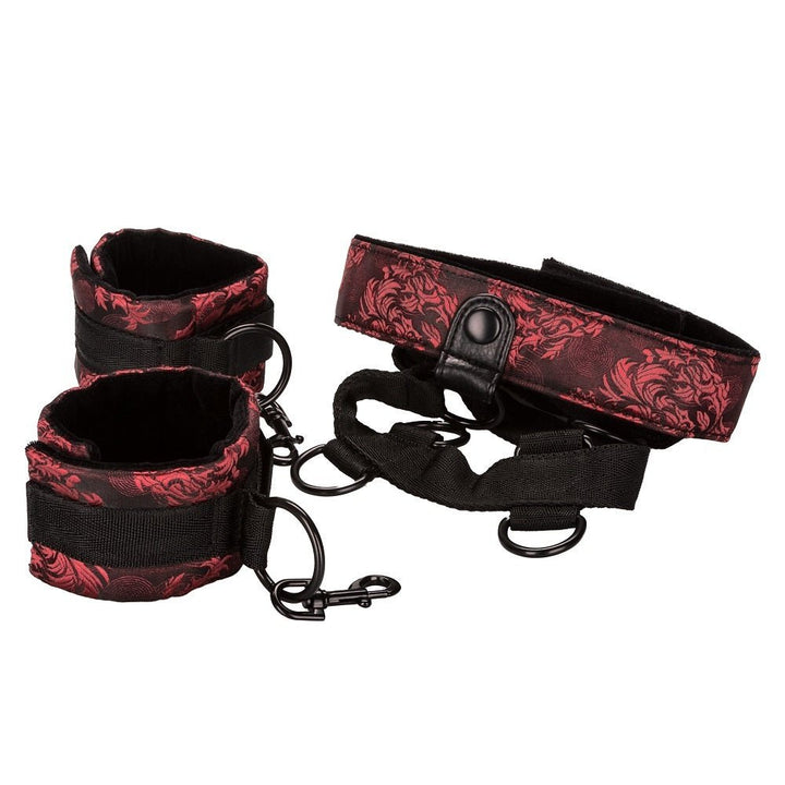 Scandal Collar Body Restraint Red – Sex toys NZ by Naughtyhut. Discreet delivery nationwide.