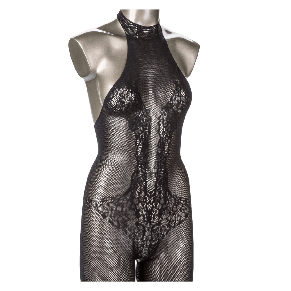 Scandal Halter Lace Body Suit – Sex toys NZ by Naughtyhut. Discreet delivery nationwide.