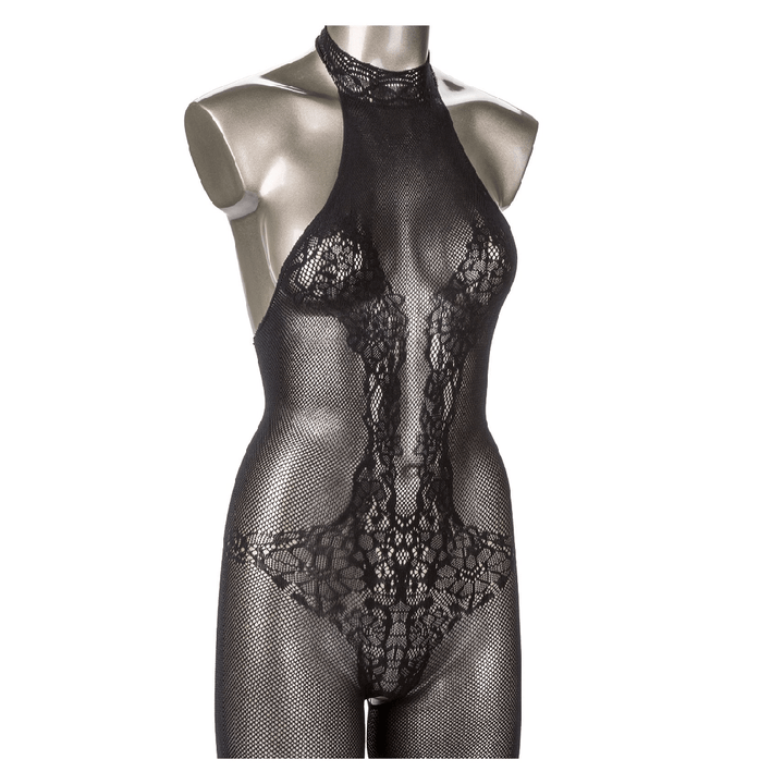 Scandal Halter Lace Body Suit – Sex toys NZ by Naughtyhut. Discreet delivery nationwide.
