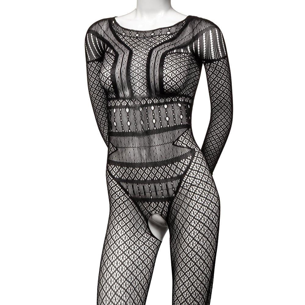 CalExotics Scandal Plus Size Full Length Lace Body Suit