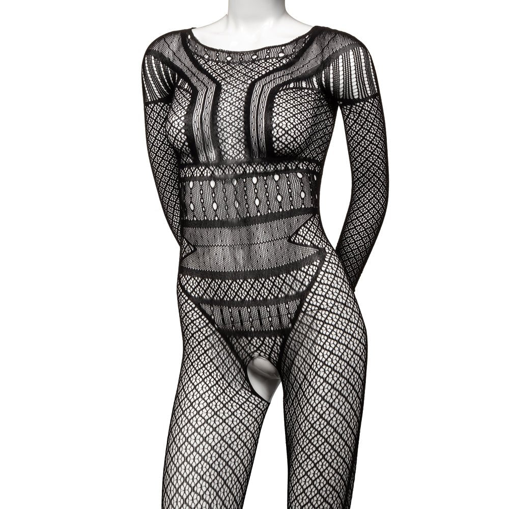 Buy Scandal Plus Size Full Length Lace Body Suit – Naughtyhut NZ sex toys online. Discreet delivery & top brands.