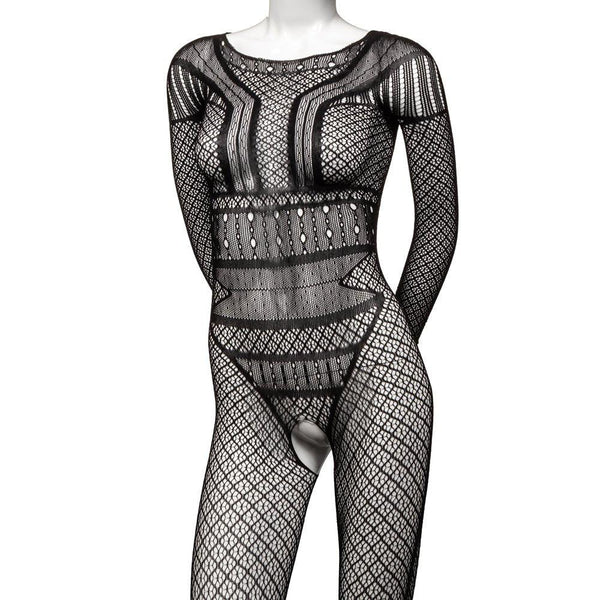 CalExotics Scandal Plus Size Full Length Lace Body Suit