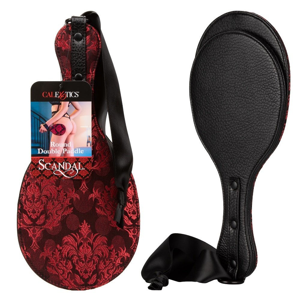 Scandal Round Double Paddle – Sex toys NZ by Naughtyhut. Discreet delivery nationwide.