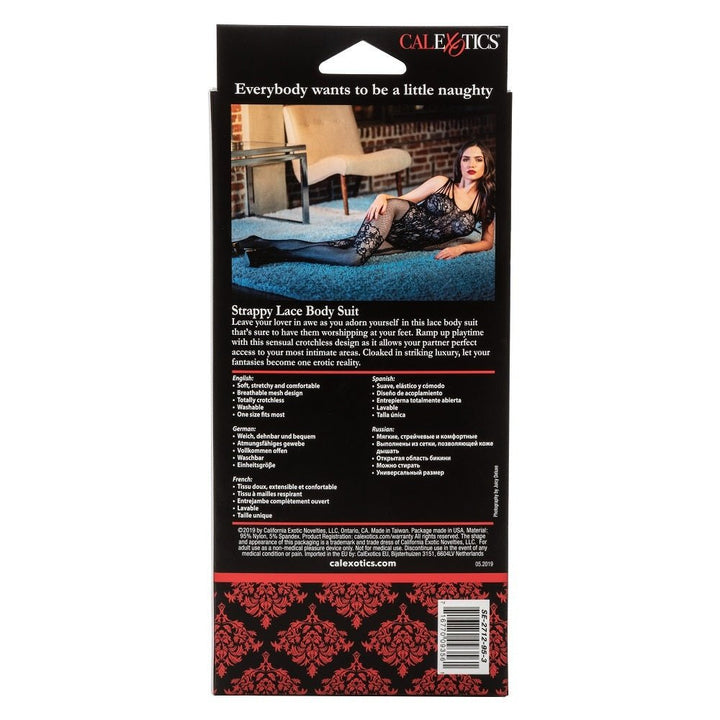 Scandal Strappy Lace Body Suit – Sex toys NZ by Naughtyhut. Discreet delivery nationwide.