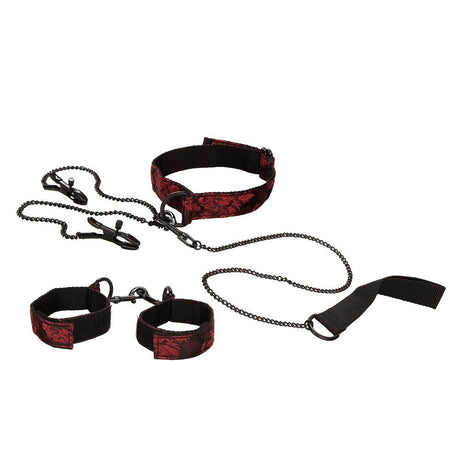 Buy Scandal Submissive Kit Red – Naughtyhut NZ sex toys online. Discreet delivery & top brands.