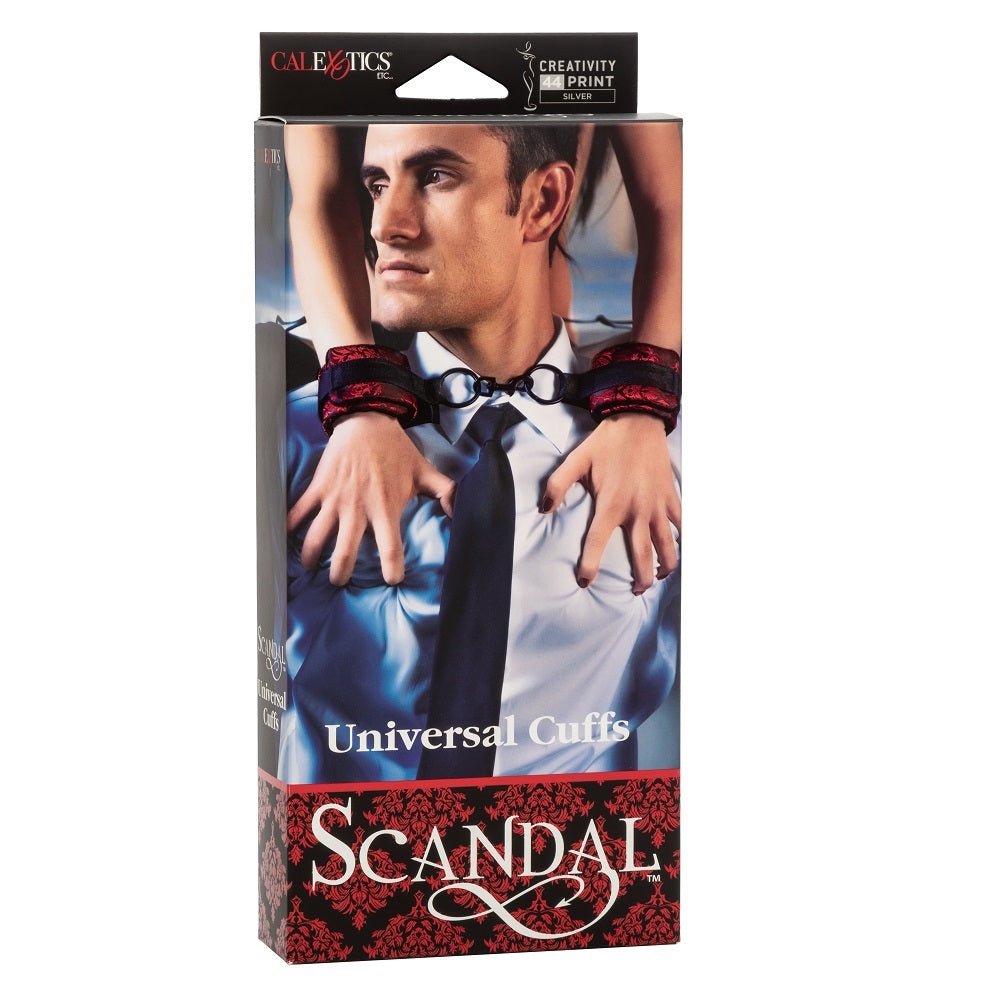 Scandal Universal Cuffs Red – Sex toys NZ by Naughtyhut. Discreet delivery nationwide.